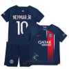 Officiële Voetbalshirt + Korte Broek Paris Saint-Germain Neymar Jr 10 Thuis 2023-24 - Kids